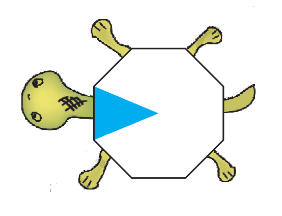 shape of the coloured part